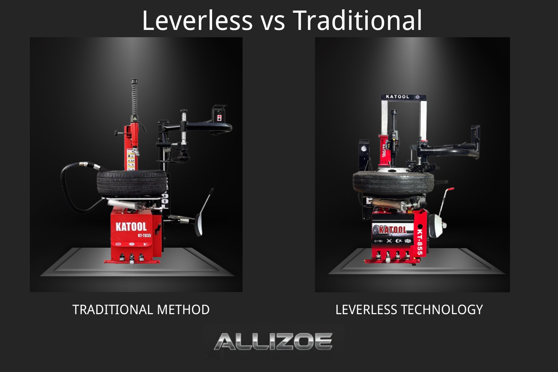 Leverless vs Traditional Tire Changers - Which is Right for Your Shop?