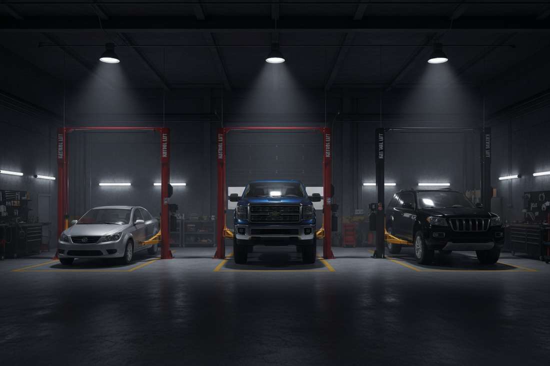 10,000 lb vs 12,000 lb Car Lift: Which Capacity Do You Need?