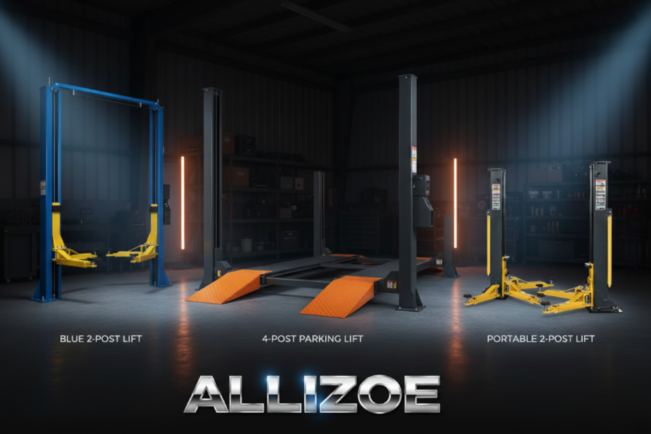 Allizoe Car Lift Guide - 2-Post, 4-Post and Portable Lifts for Auto Shop