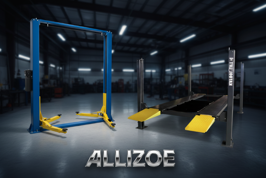 Allizoe 2-Post and 4-Post Car Lifts - Professional Auto Shop Equipment