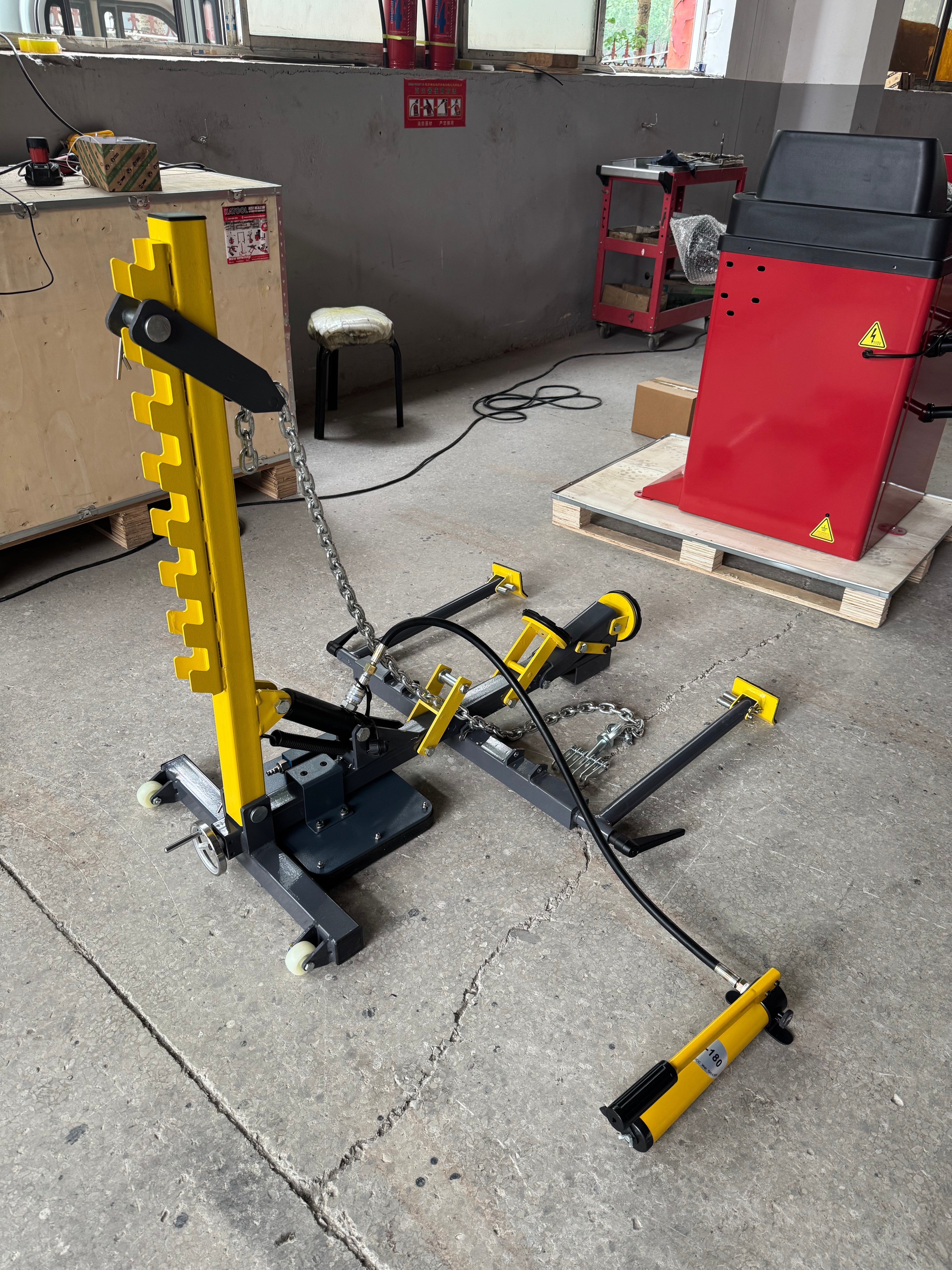 Katool KT-222 Quick Sheet Metal Repair Device — 5T Hydraulic, Free Shipping