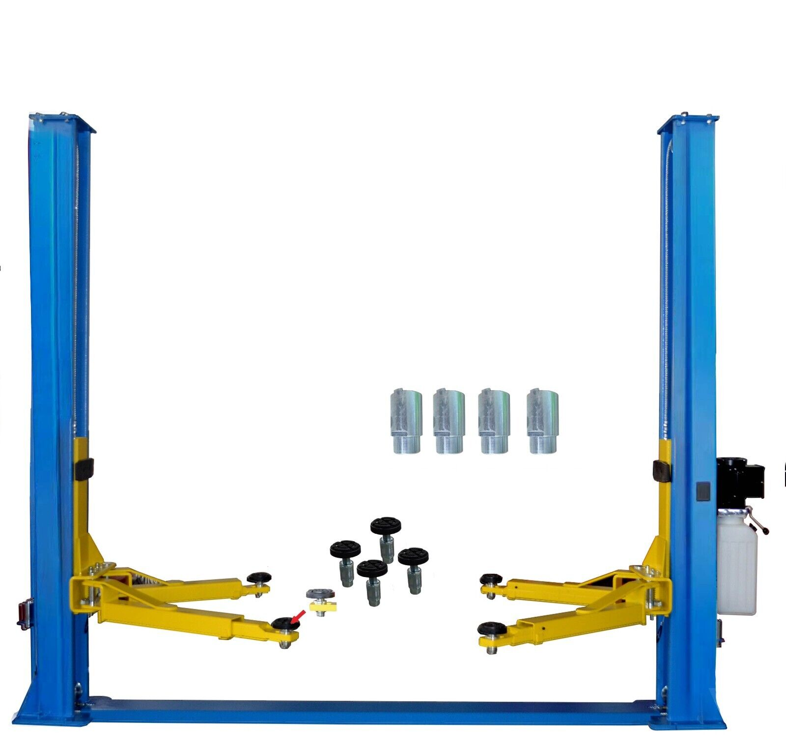 M&E H1000 10,000 lb 2-Post Auto Lift - CE Approved