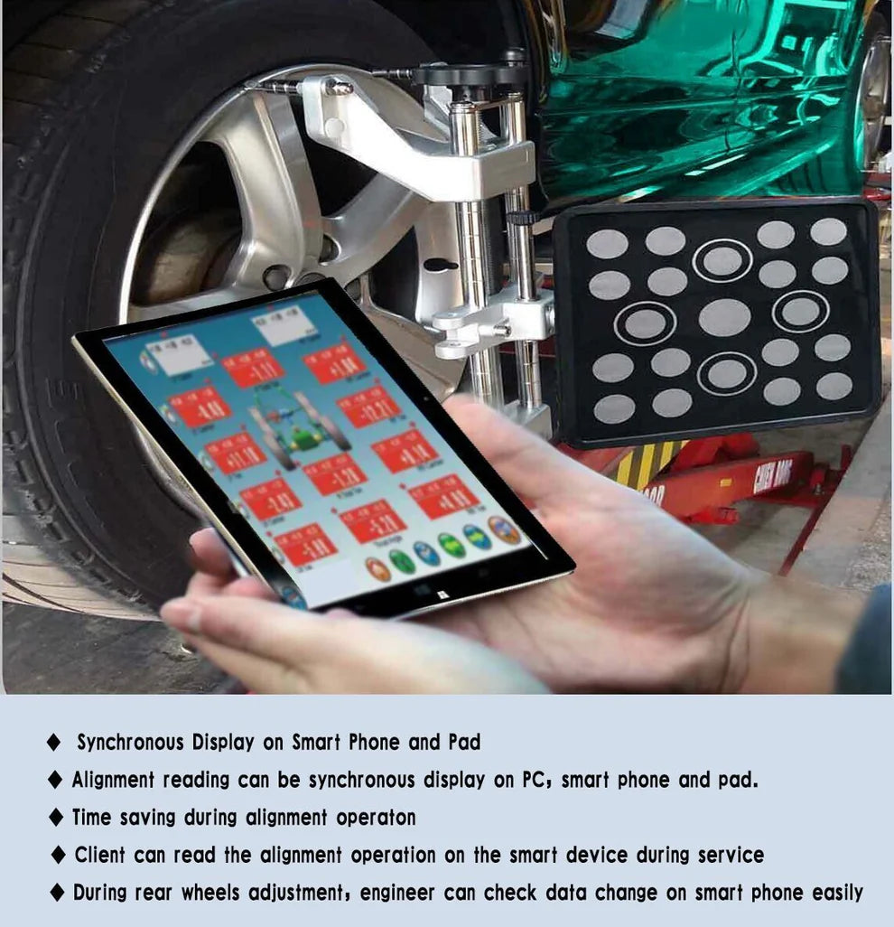 Katool KT-AV9 PRO 3D Four Wheel Aligner — Professional Wheel Alignment System