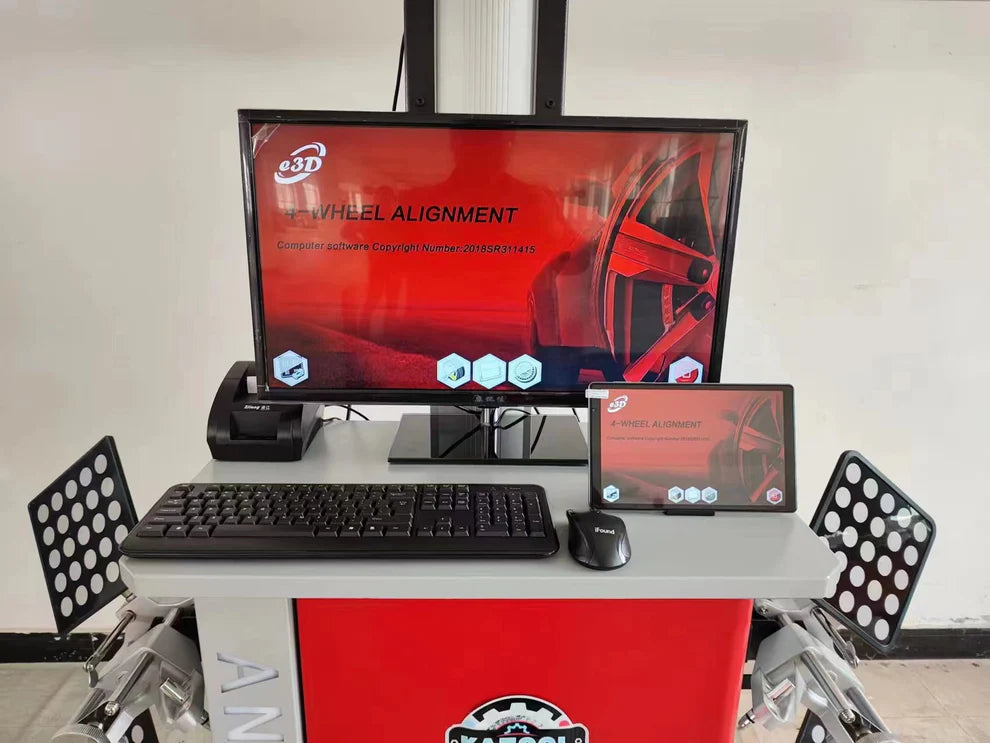 Katool KT-AV9 PRO 3D Four Wheel Aligner — Professional Wheel Alignment System