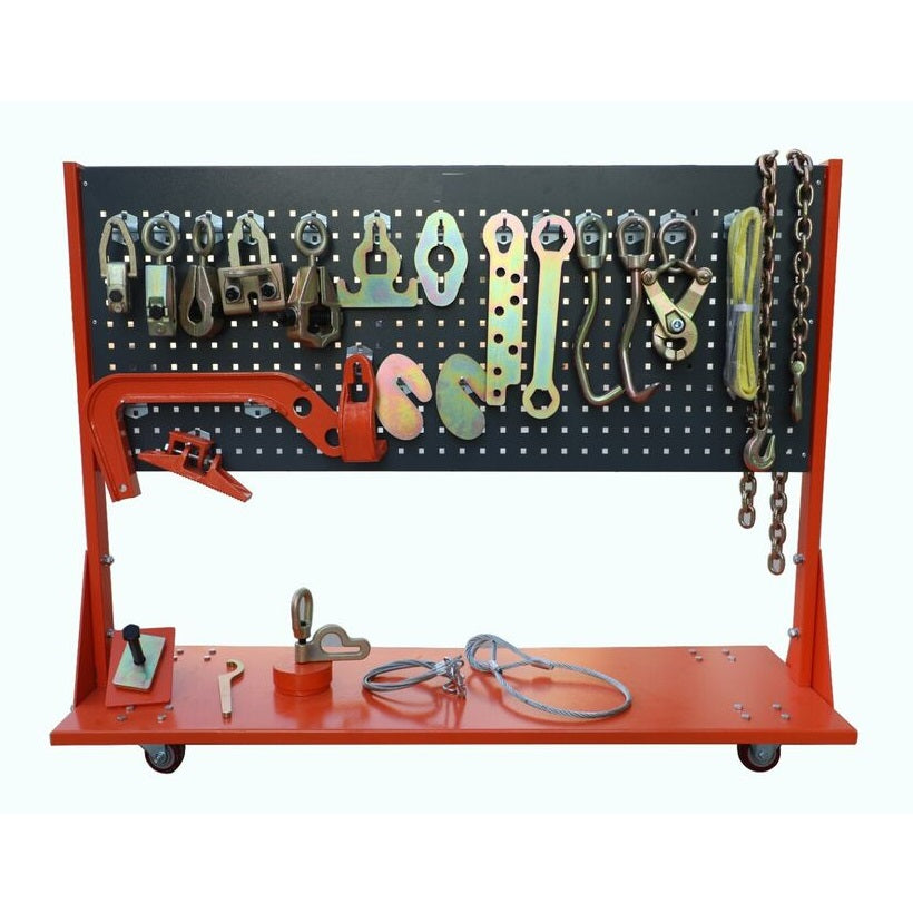 Katool KT-299U 22 Ft 4-Tower Auto Body Frame Machine — Clamps, Hooks & Tools Included