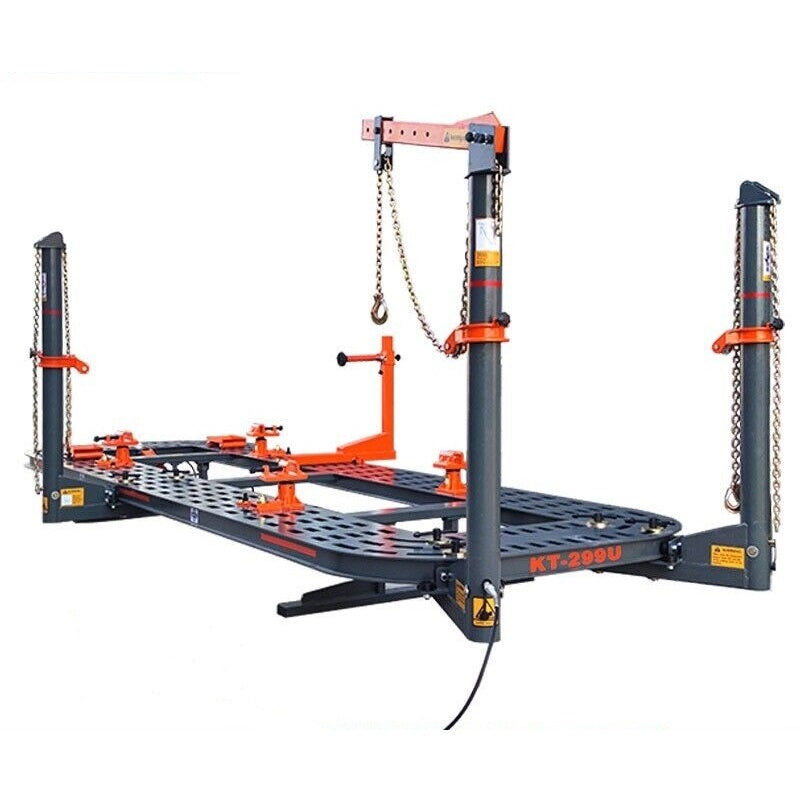 Katool KT-299U 22 Ft 4-Tower Auto Body Frame Machine — Clamps, Hooks & Tools Included