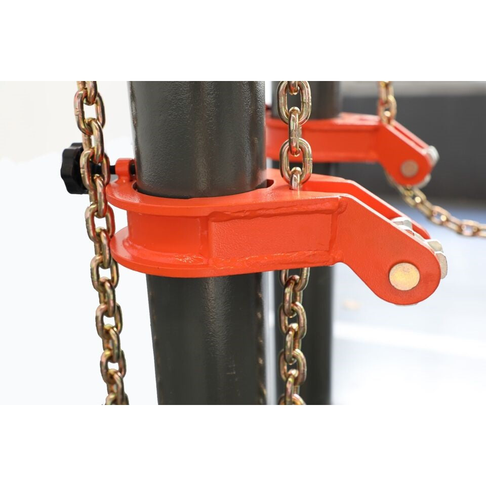 Katool KT-299U 22 Ft 4-Tower Auto Body Frame Machine — Clamps, Hooks & Tools Included