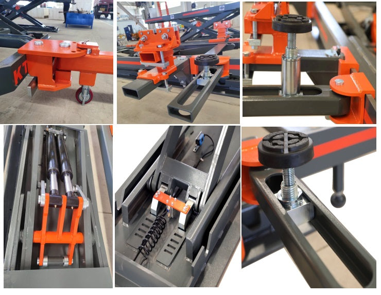Katool KT-310 Auto Body Frame Machine for Collision Repair — Space-Saving Design, 60KN Pull, CE Certified