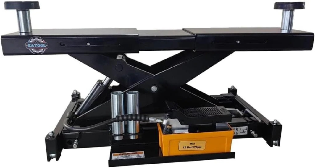 KATOOL alignment lift scissor jack mechanism with black lift arms