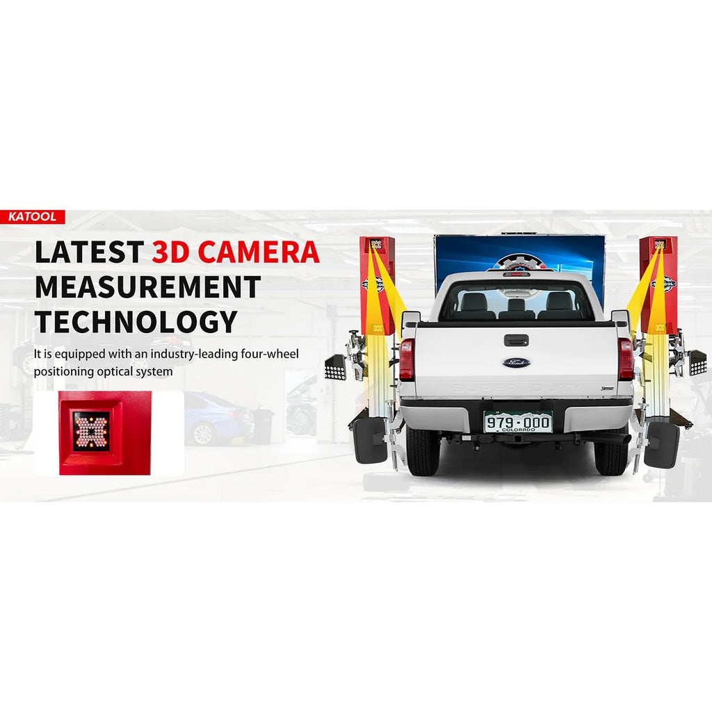 Katool KT-5DA 5D Four Wheel Aligner — Professional Wheel Alignment System