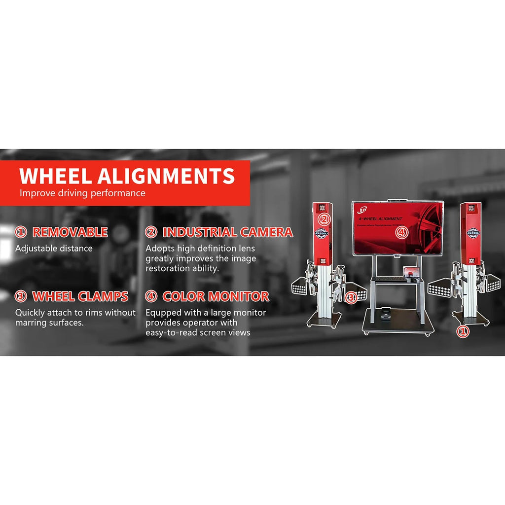 Katool KT-5DA 5D Four Wheel Aligner — Professional Wheel Alignment System