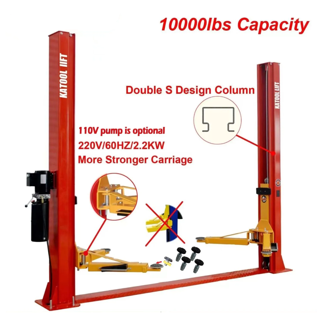 2. Entry-level professional-grade two post lift for auto shops
