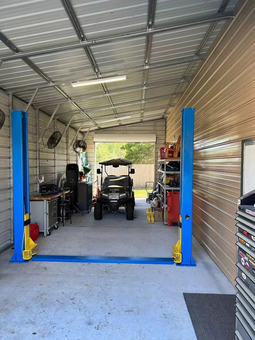 5. Affordable professional-grade auto lift for repair shops