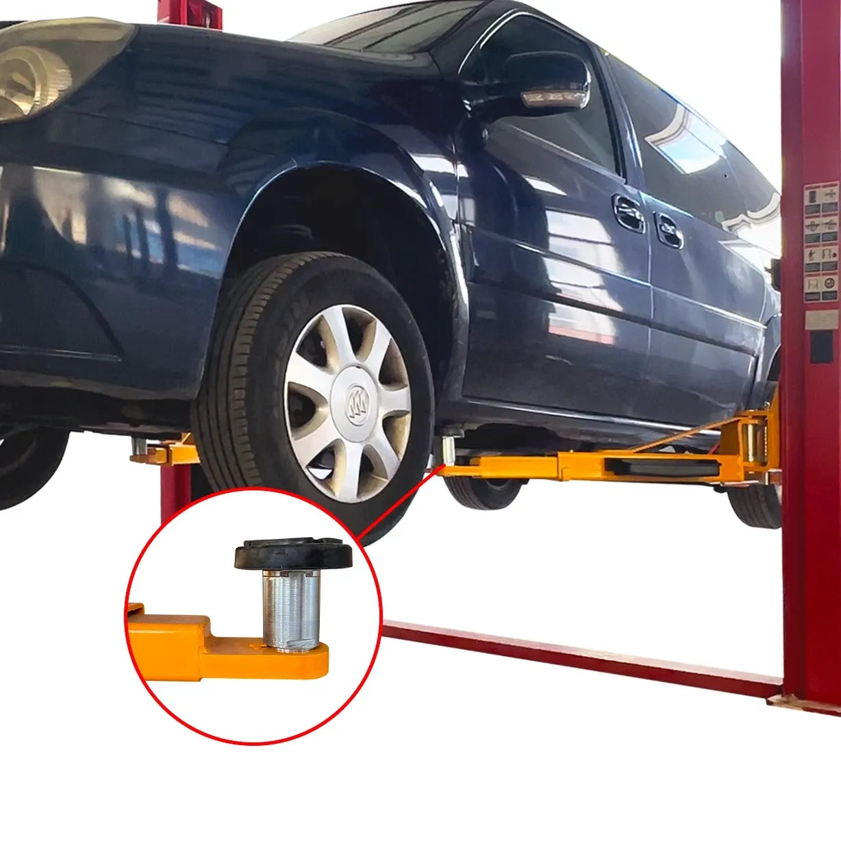 KATOOL KT-MP2 Height Extension for 2-Post Lift — Standard 3.94" (Set of 4)