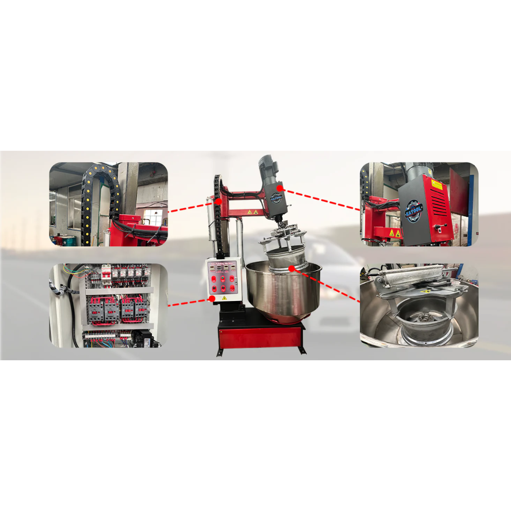 Katool KT-RPM80 Rim Polishing Machine — Restore Aluminum Alloy Wheels to Mirror Finish