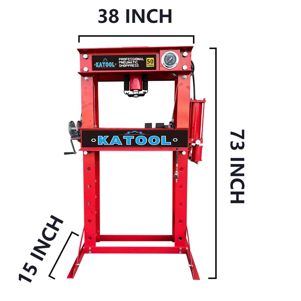 KATOOL KT-SP50L Shop Press 50t With Gauge Air Pressing Machine