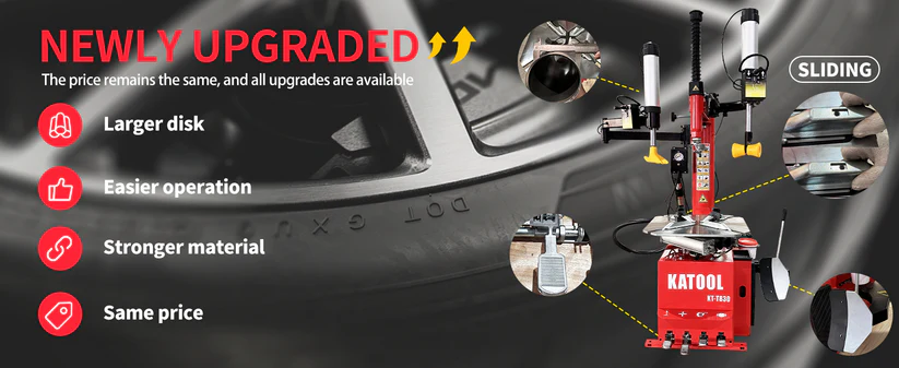 17. Double-arm tire changing machine technical specifications