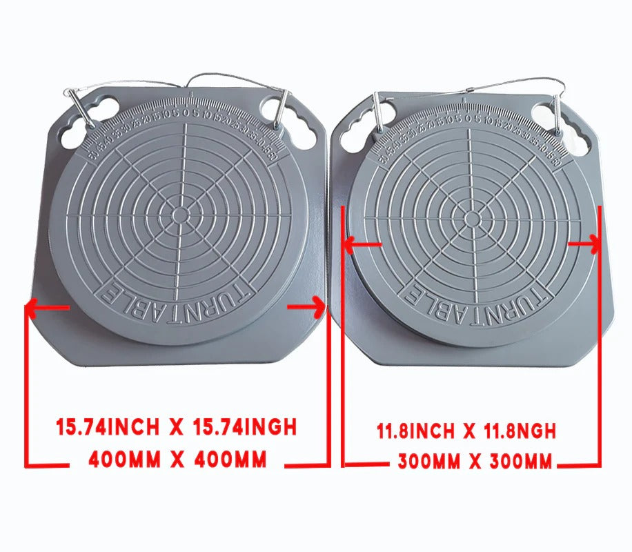 Katool KT-TP1 Alignment Turntables — Wheel Alignment Turn Plates (Set of 2)