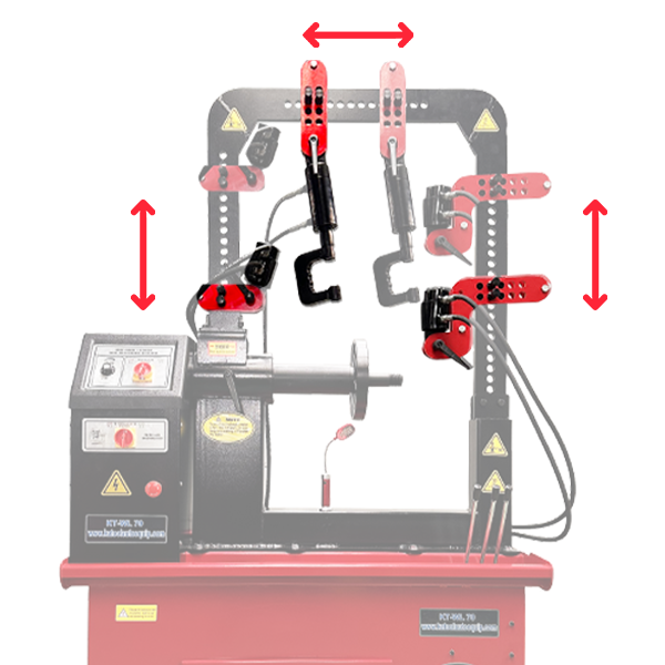 Katool KT-WL70 Rim Straightener & Lathe — 2-in-1 Hydraulic Wheel Repair Machine (10"–22.5")