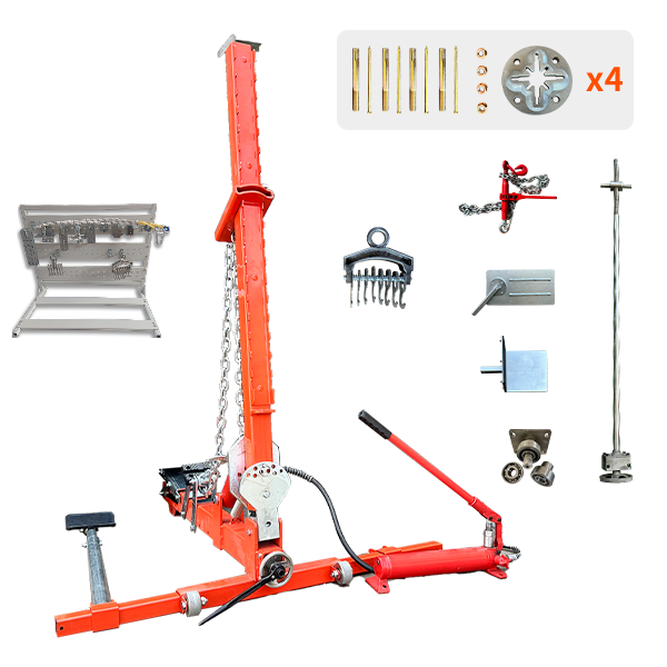 Katool KT-YA260 Auto Body Puller Frame Straightener — 10-Ton, Free Shipping