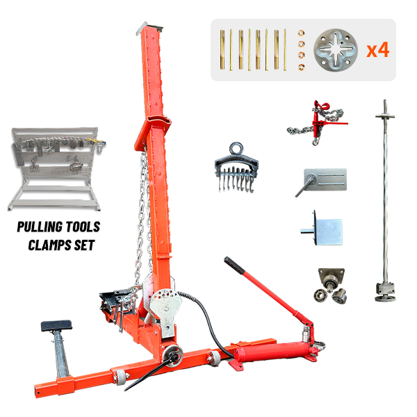 Katool KT-YA260 Auto Body Puller Frame Straightener — 10-Ton, Free Shipping