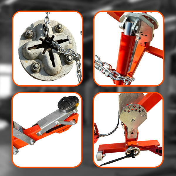 Katool KT-YA260 Auto Body Puller Frame Straightener — 10-Ton, Free Shipping