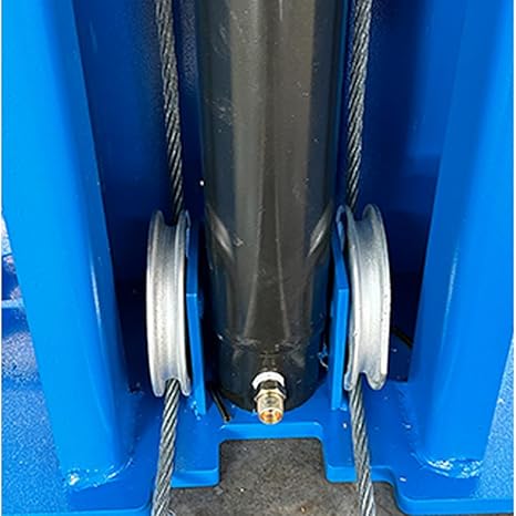 5. Professional two post lift with 4.0HP motor for auto shops