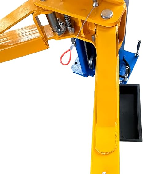 4. Commercial-grade 11,000 lb capacity two post automotive lift