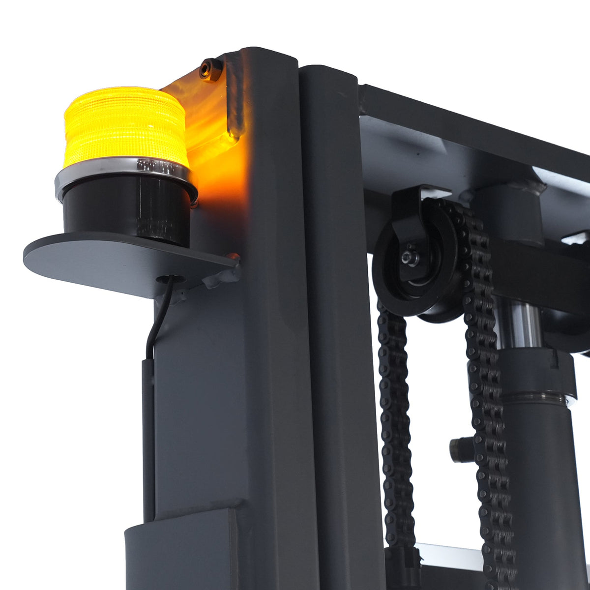 3300 lb Capacity 98" Lift Compact Electric Stacker Adjustable Forks | CTD15R-EN-98 – official product image 13