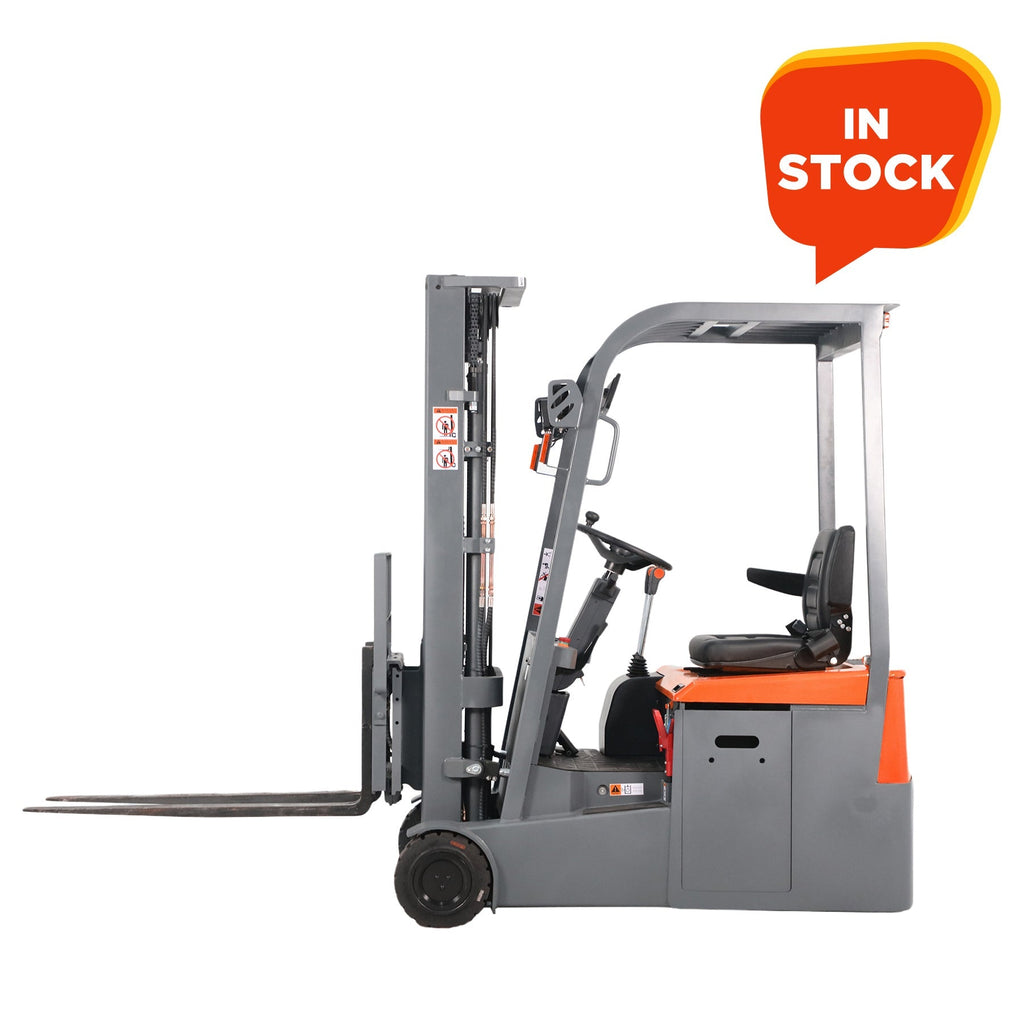 3300lbs 197 inch Lead Acid Battery 3 Wheel Electric Forklift CPD15SE-197 – official product image 2
