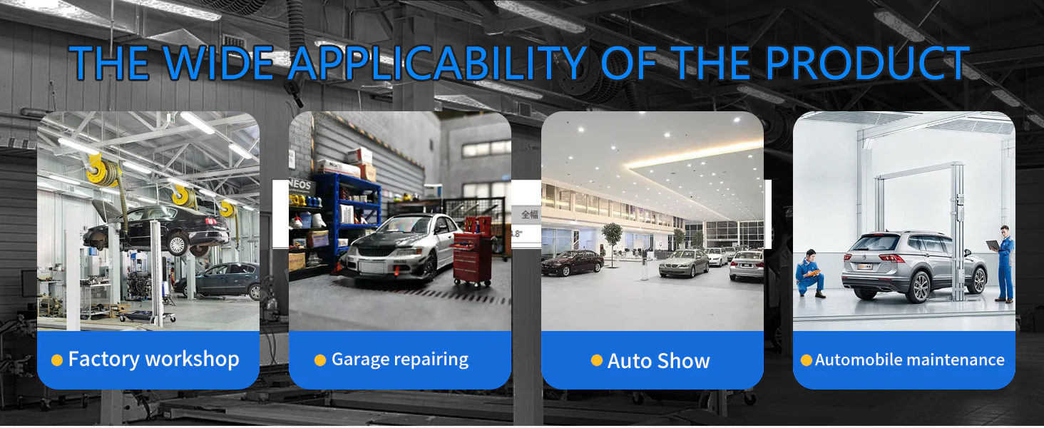 6. 11,000 lb capacity 2-post lift for auto shops