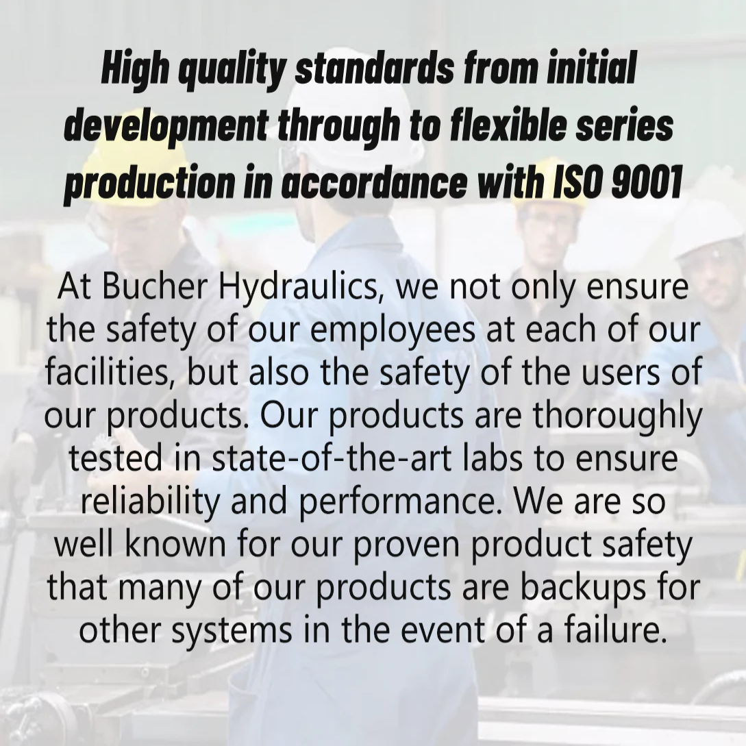 ISO 9001 quality standards text banner