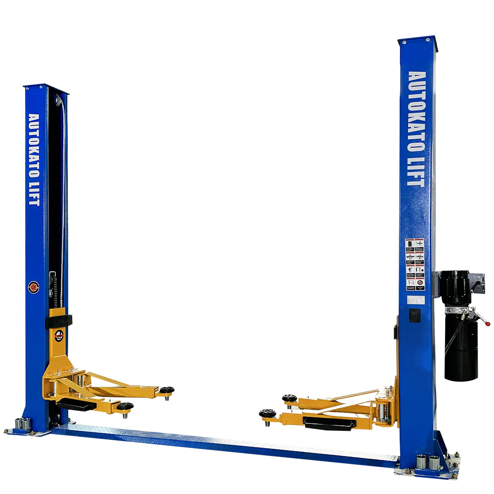 1. Super 10,000 lb 2-post lift - H105 professional series CE certified