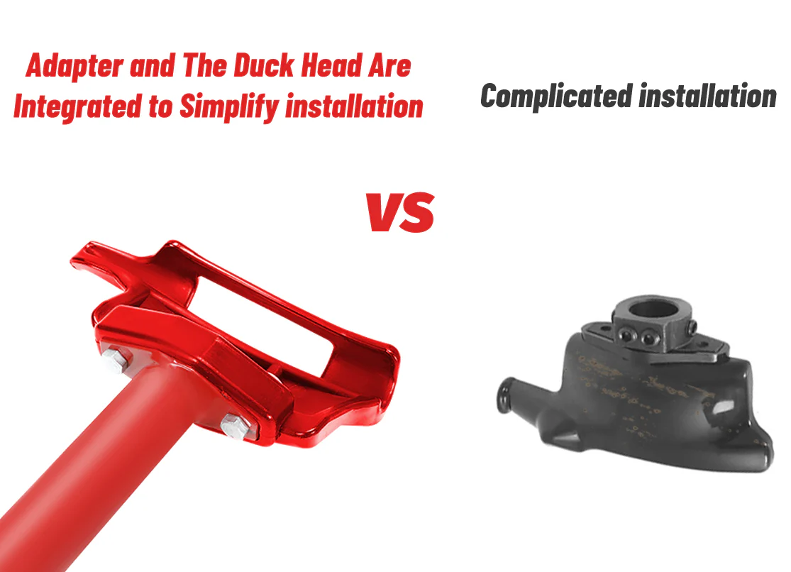 Manual Tire Changer Duck Head Adapter Kit with Duck Head Tire Changer Fit for Most Car Tires KT-Y021 Katool