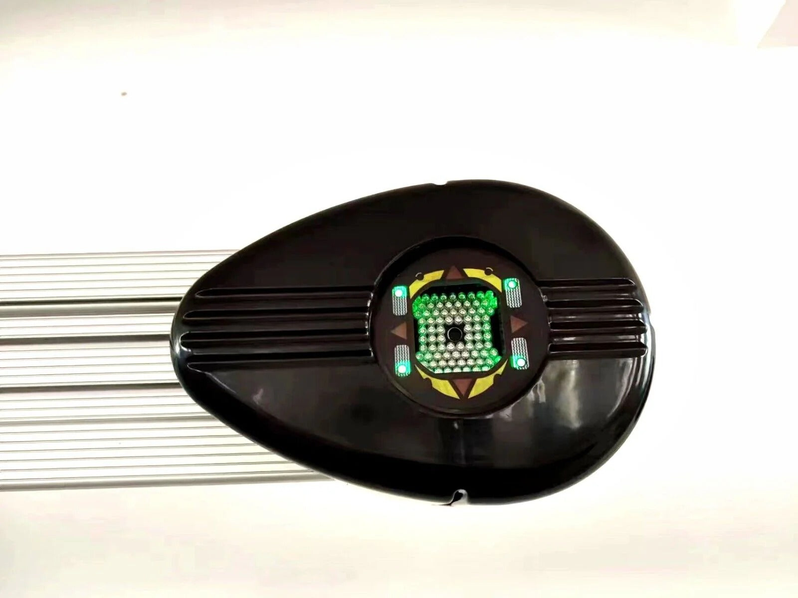 Katool KT-AV6 PRO 3D camera sensor front view showing LED array and green alignment indicator
